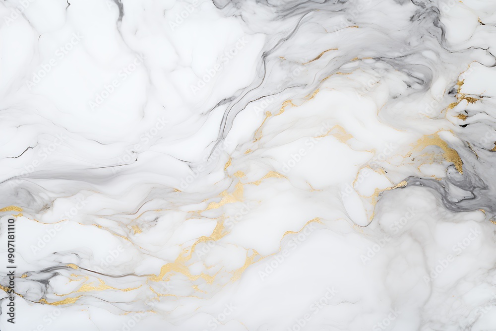 Naklejka premium Marble background with white marble texture