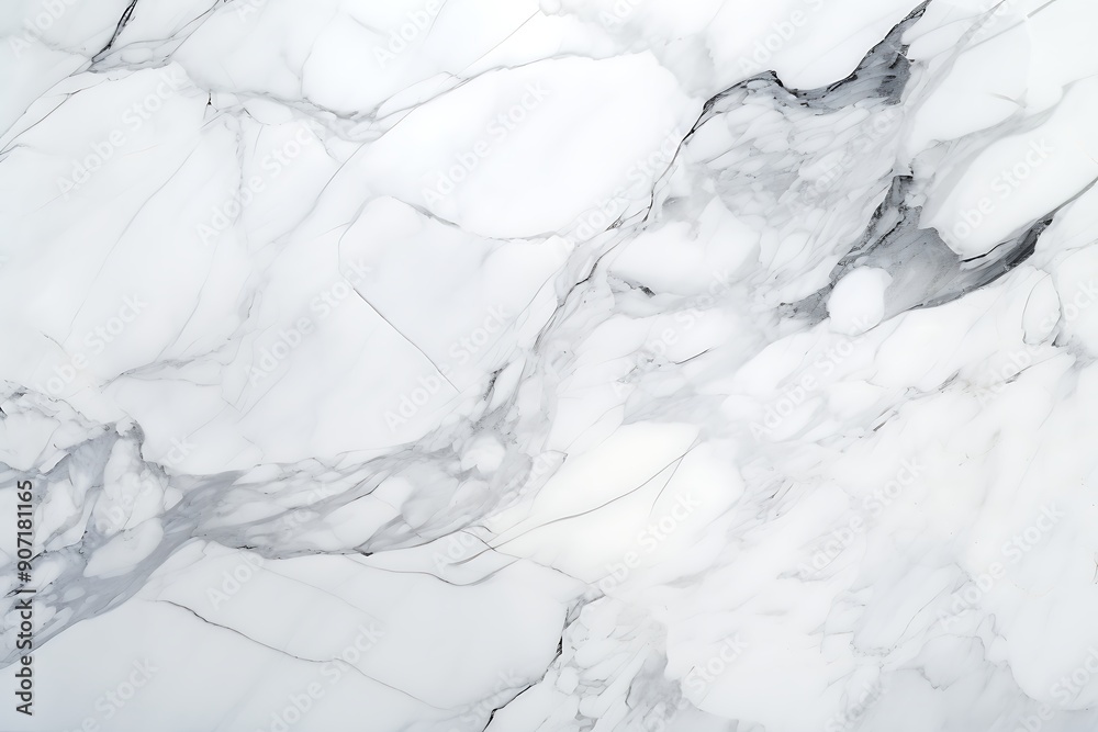 Fototapeta premium Natural white marble texture background