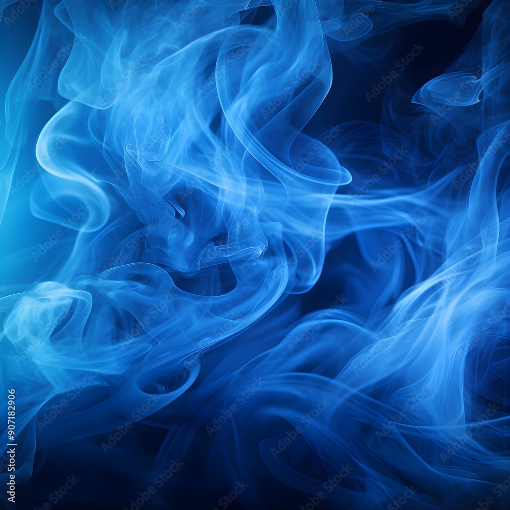 Smoke texture, abstract blue smoke background Smoke texture, abstract blue smoke background
