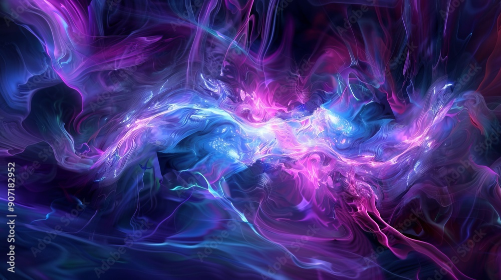 pulse in blue and pink spectrum pulse in blue and pink spectrum