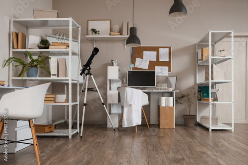 Interior of medical laborat...