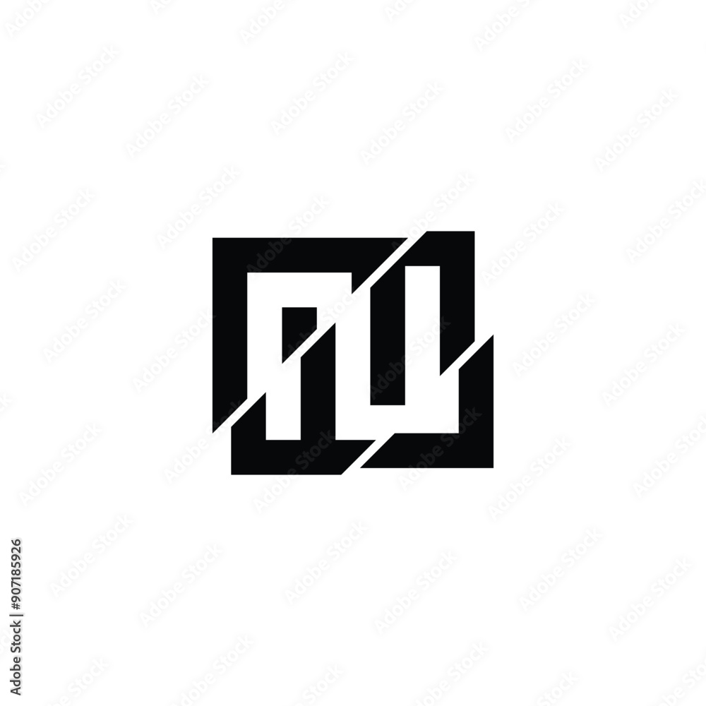 Letter N square, knifes geometric symbol simple logo vector Letter N square, knifes geometric symbol simple logo vector
