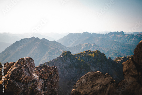 Top of the Olympic Mountain Range