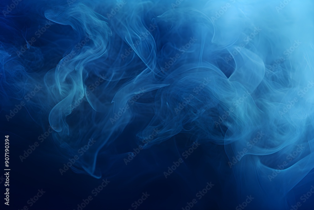 Smoky background, abstract blue smoke background Smoky background, abstract blue smoke background