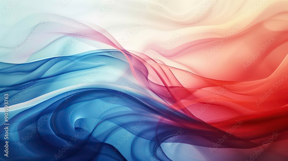 A digital abstract image featuring flowing blue and orange waves, creating a smooth, elegant, and modern design. A digital abstract image featuring flowing blue and orange waves, creating a smooth, elegant, and modern design.