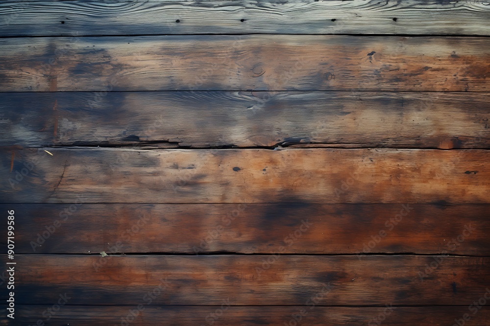 Fototapeta premium Vintage wooden background with grunge style