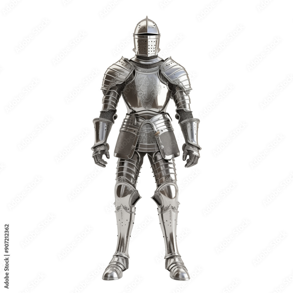 Full Suit Of Armor On Transparent Background Full Suit Of Armor On Transparent Background