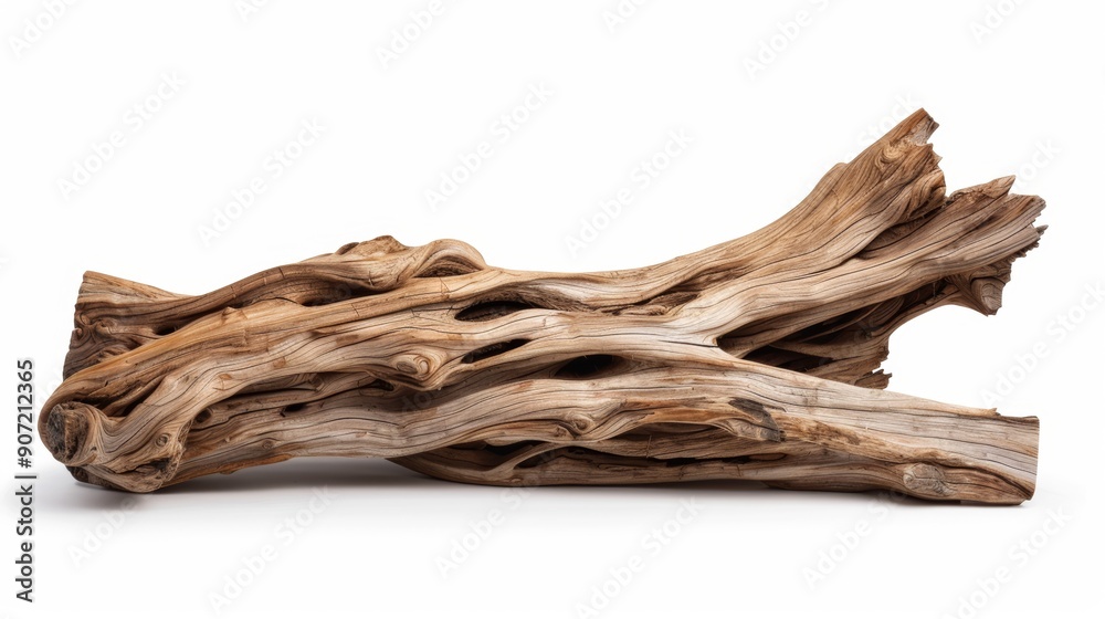 A long, thin piece of wood with many holes in it A long, thin piece of wood with many holes in it