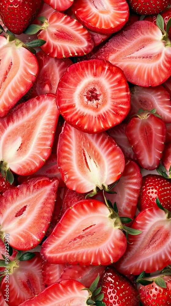 slices of straberry
slices of straberry