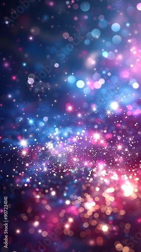 abstract light background. Colorful Bright Bokeh Light Background Shimmering Sparkling Effects Dreamy. Wallpaper 