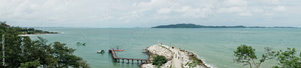 Enchanting Panorama: Ko Samet Island off Rayong
