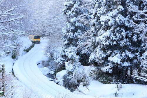 積雪期にも運休せずに頑張っていた頃の木次線 photo