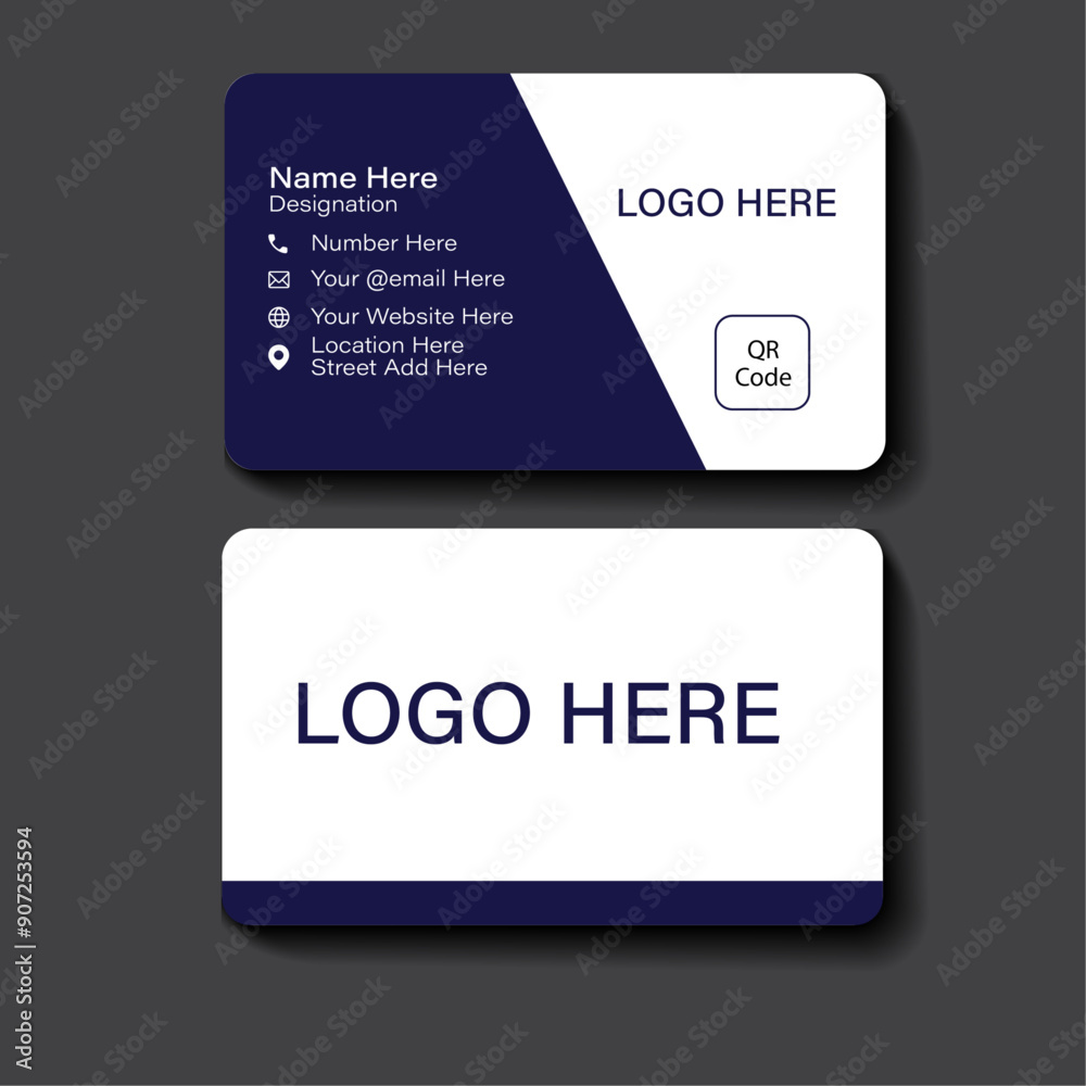 Modern creative business card design Modern creative business card design