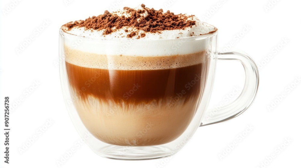 Cappuccino with Chocolate Sprinkles Cappuccino with Chocolate Sprinkles