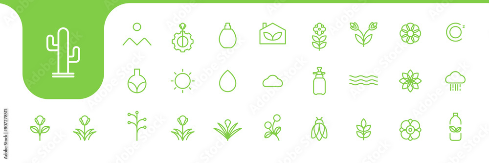 gardening set icon collection design vector gardening set icon collection design vector