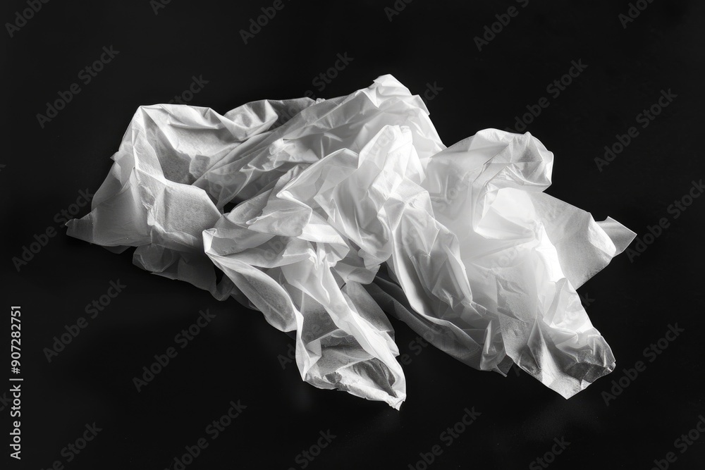 A group of various bags piled together in black and white A group of various bags piled together in black and white