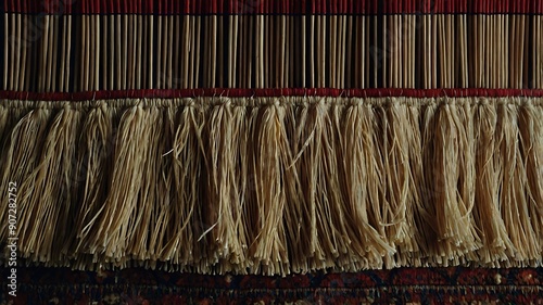 Rug fringe dynamic photo