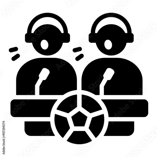 Sports Commentators Icon