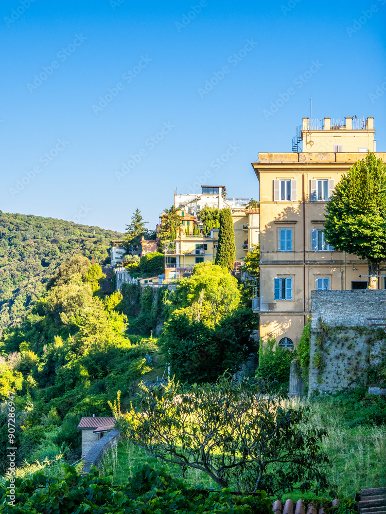 Fototapeta premium Houses of Castel Gandolfo