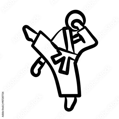 Karate Class Icon