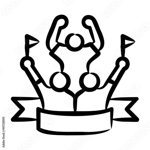 Fan Cheering Icon