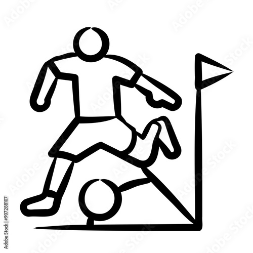 Corner Kick Icon