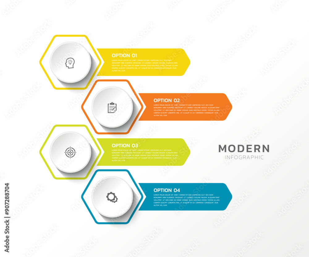 Presentation business infographic modern template Presentation business infographic modern template