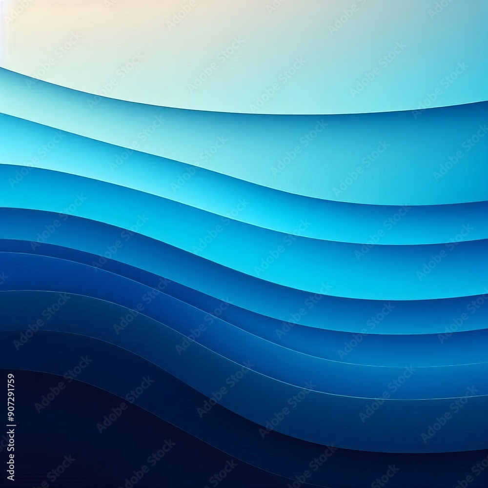 Fototapeta premium Texture design background gradient of simple blue