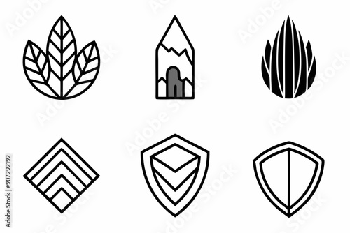 Eco-Friendly Logo Design: Utilizing Wood Grain and Natural Textures
