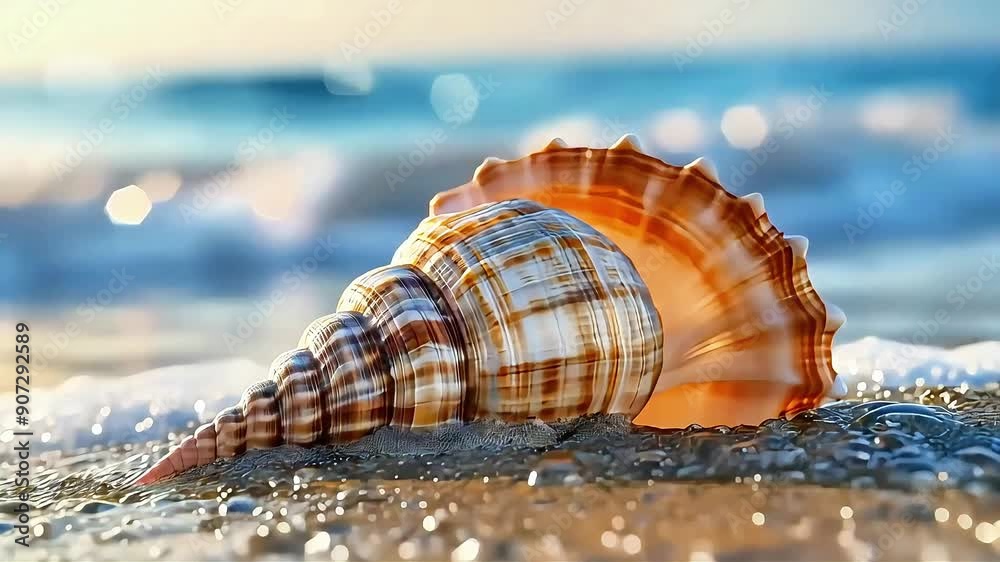 shell on the beach