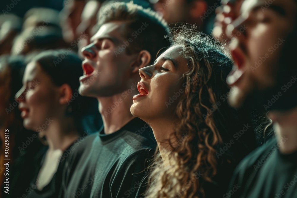 A group of people standing together, likely at a public gathering or demonstration A group of people standing together, likely at a public gathering or demonstration