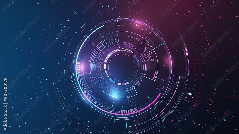 Vibrant Abstract Background Featuring neon lights and geometric patterns, representing a futuristic digital concept. Vibrant Abstract Background Featuring neon lights and geometric patterns, representing a futuristic digital concept.