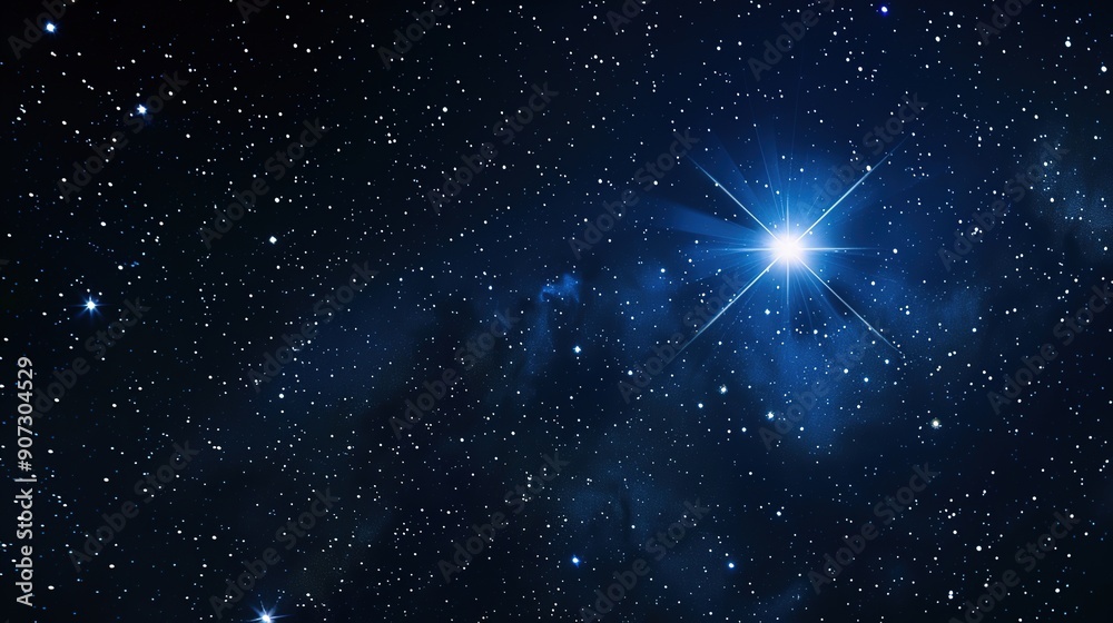A Star Sparkling in the Dark Sky: A Stunning, High-Resolution Image of Celestial Beauty and Cosmic Wonder A Star Sparkling in the Dark Sky: A Stunning, High-Resolution Image of Celestial Beauty and Cosmic Wonder