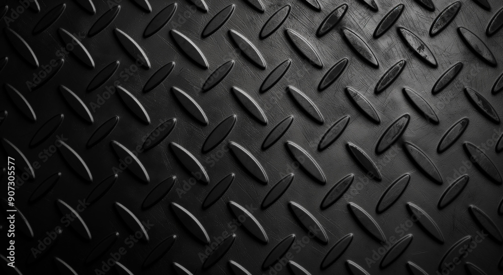 Close-Up of Textured Metal Tread Plate
Close-Up of Textured Metal Tread Plate