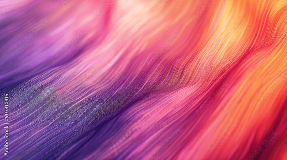 Detailed shot of vibrant hair with multiple colors Detailed shot of vibrant hair with multiple colors