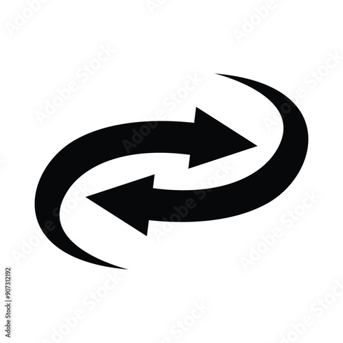 Free Download curved arrow icon - GFXLoad