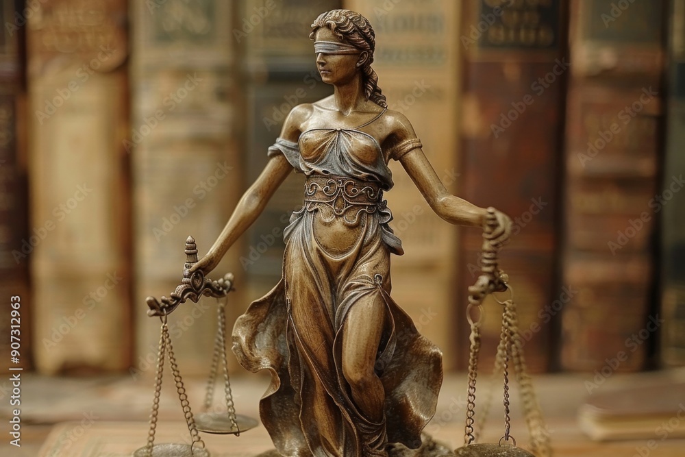 Lady Justice Statue with Scales of Justice Lady Justice Statue with Scales of Justice