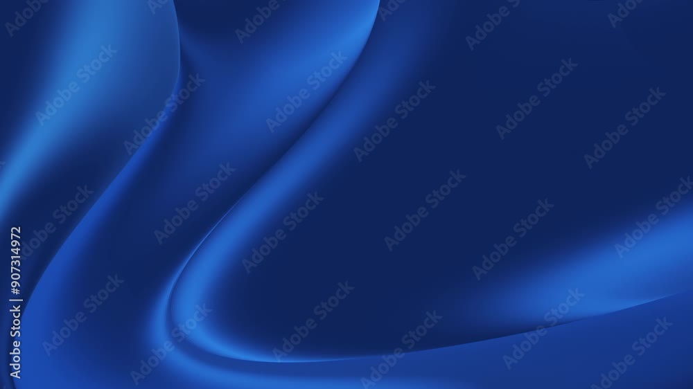 Dark blue gradient motion background with flowing curved waves. Seamless looping video animation 4K footage Dark blue gradient motion background with flowing curved waves. Seamless looping video animation 4K footage