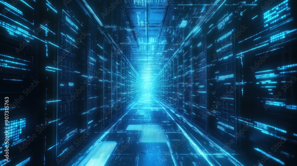 Digital Tunnel of Data Digital Tunnel of Data