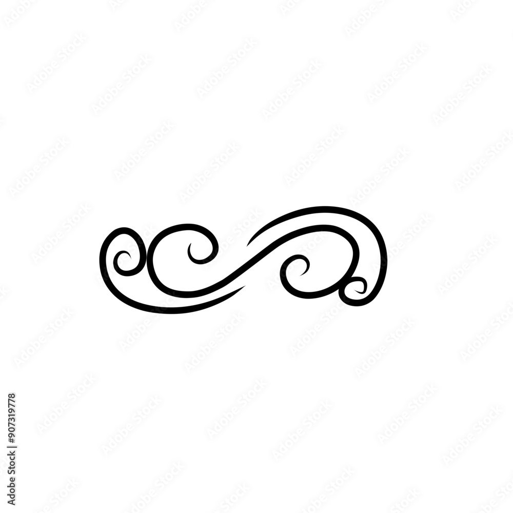 ornament swirl flourish ornament swirl flourish