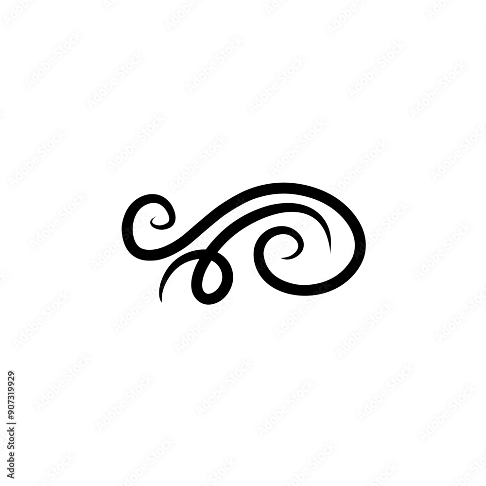 ornament swirl flourish ornament swirl flourish
