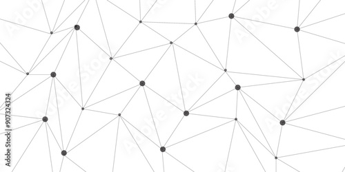 Composition based on Plexus. Use different methods of overlaying (mixing).Abstract technology background with connection lines and dots. Network connection structure's-fi network shape.