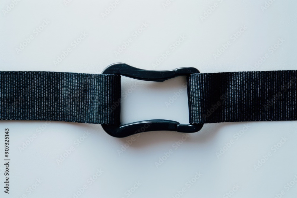 A detailed view of a belt with a decorative buckle A detailed view of a belt with a decorative buckle