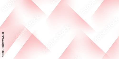 White abstract geometric background with white paper sheets soars as abstract spaces with rectangles, parallel stripes, perspective, shadows in simple strict modern material in triangle and square.