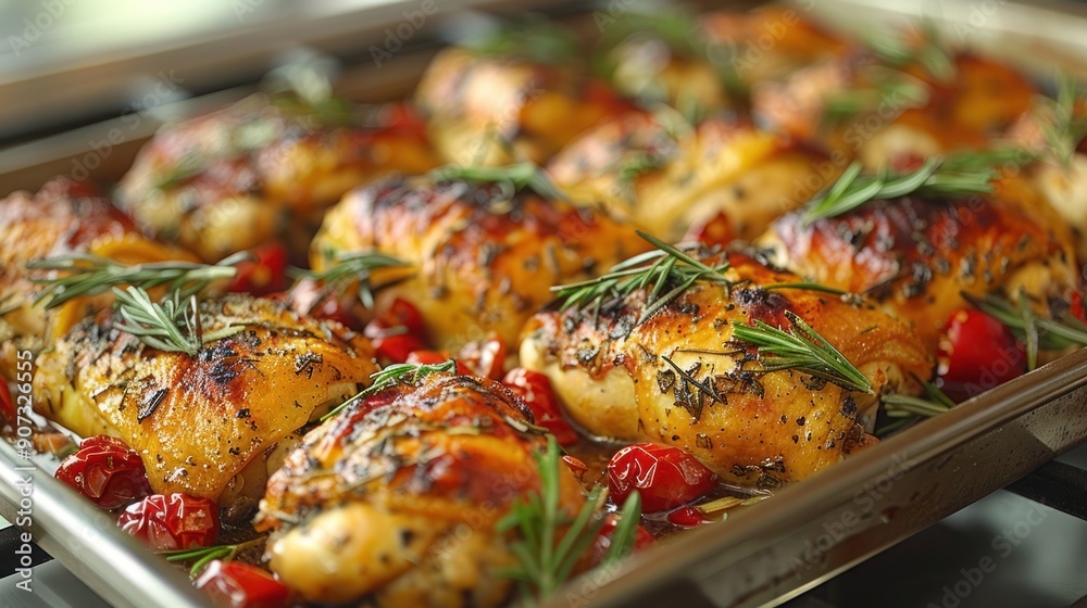 Golden Roasted Chicken with Crispy Skin and Juicy Meat Golden Roasted Chicken with Crispy Skin and Juicy Meat