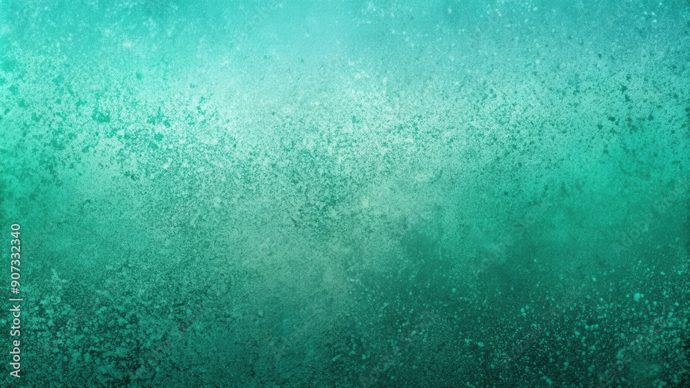 Turquoise and green gradient background with spray texture and minimalist noise pattern, retro, abstract, grungy, rough Turquoise and green gradient background with spray texture and minimalist noise pattern, retro, abstract, grungy, rough