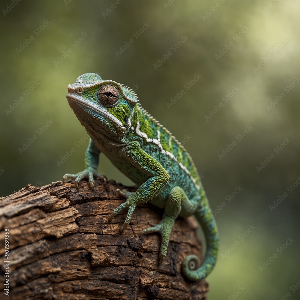 Chameleon into the wild. Beautiful extreme close-up. Chameleon into the wild. Beautiful extreme close-up.