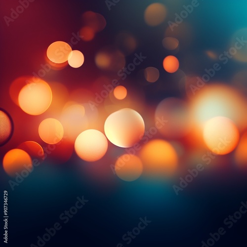 abstract background with bokeh