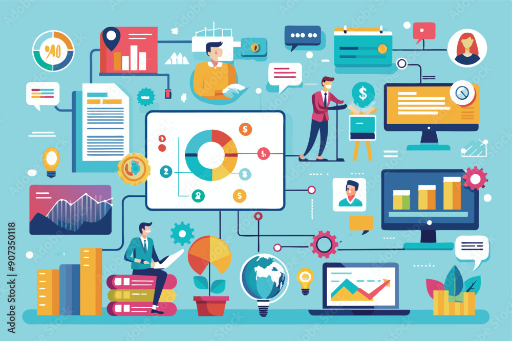 Data Analysis and Business Strategy with People and Charts