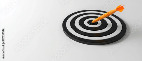 Success concept on white background strategy. photo